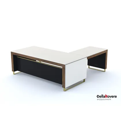 Zdjęcie Stylowe biurko gabinetowe w nowoczesnym designie