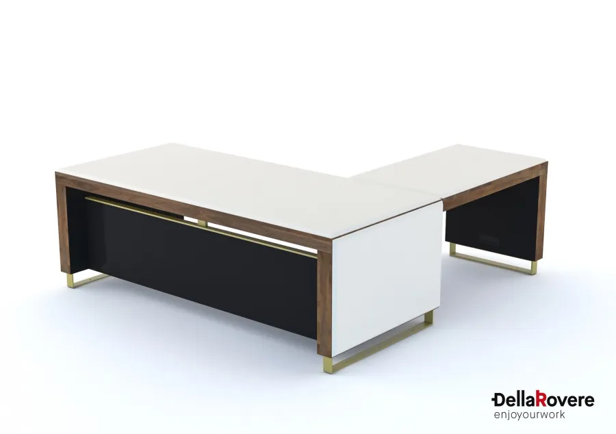 obrazek 1 Stylowe biurko gabinetowe w nowoczesnym designie