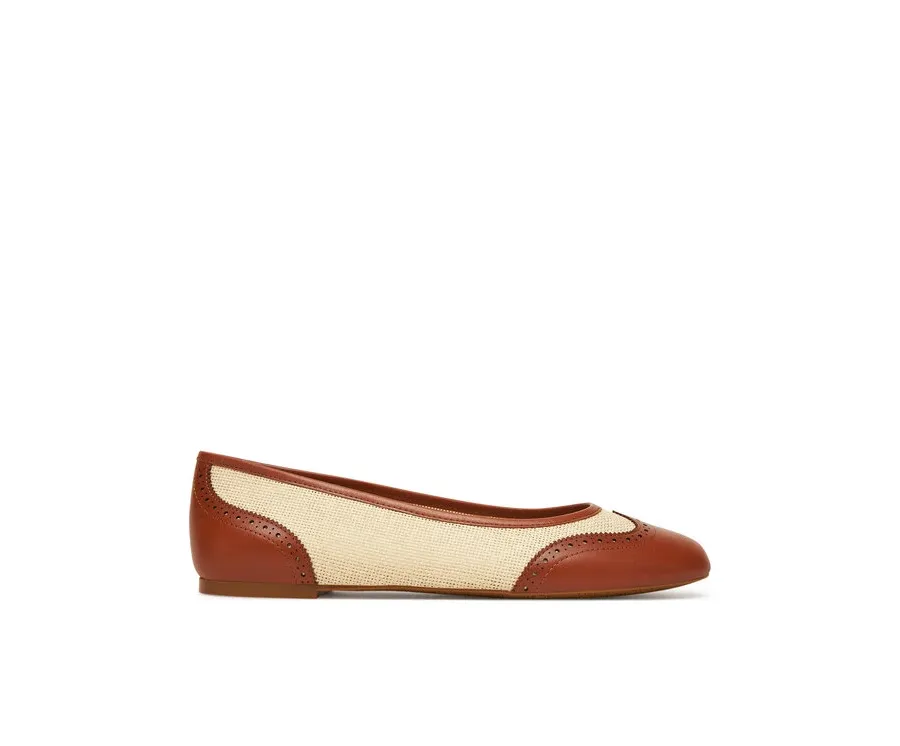 obrazek 1 LAUREN RALPH LAUREN Baleriny Jayna 802961799001 Beżowy