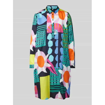 Zdjęcie Sukienka o długości do kolan z krótką listwą guzikową