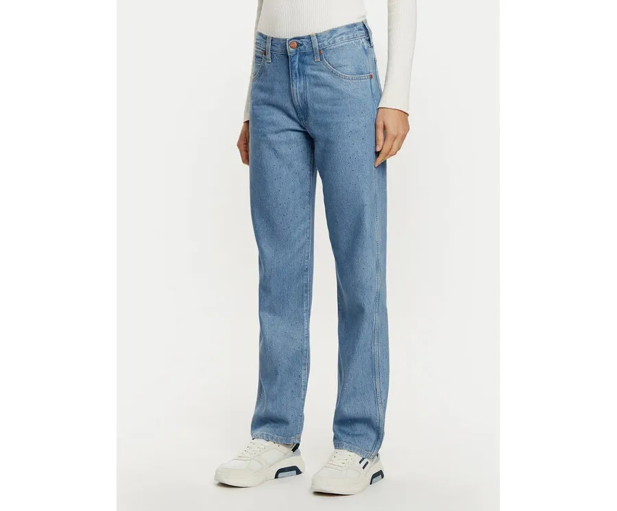 obrazek 1 Wrangler Jeansy Sunset 112356412 Niebieski Straight Fit