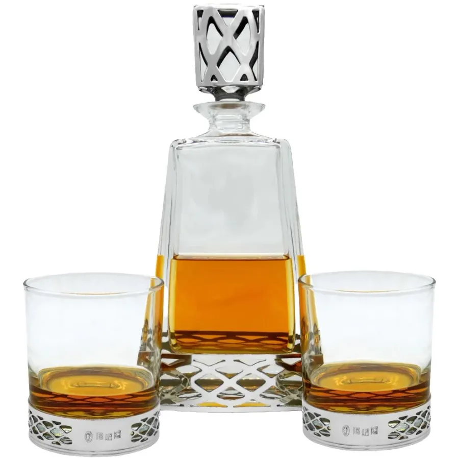 obrazek 2 Niezwykła karafka i szklanki do whisky Uisge Beatha