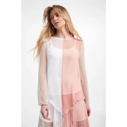 Zdjęcie Bluzka damska szyfonowa ARMANI EXCHANGE Armani Exchange
