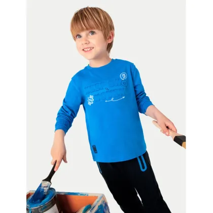 Zdjęcie Mayoral Bluzka 4060 Niebieski Regular Fit