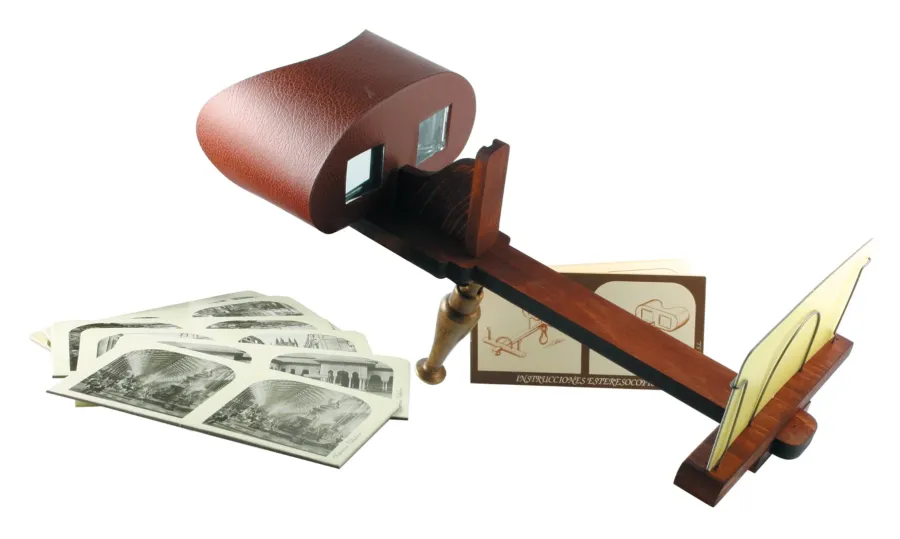 obrazek 1 Ekskluzywny stereoskop w stylu wiktoriańskim