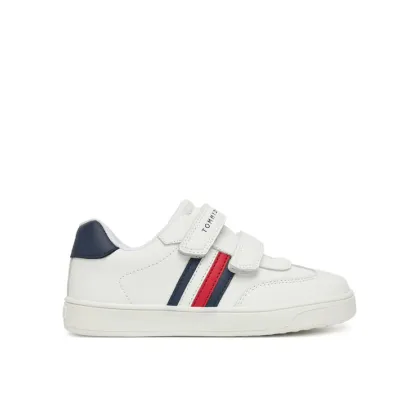 Zdjęcie Tommy Hilfiger Sneakersy Stripes Low Cut Velcro Sneaker T1X9-33839-1355 S Biały