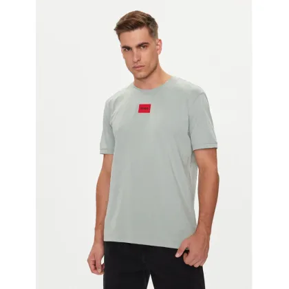Zdjęcie Hugo T-Shirt Diragolino212 50447978 Zielony Regular Fit HUGO