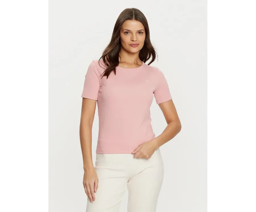 obrazek 1 Guess T-Shirt V5RI04 KCLH0 Różowy Regular Fit