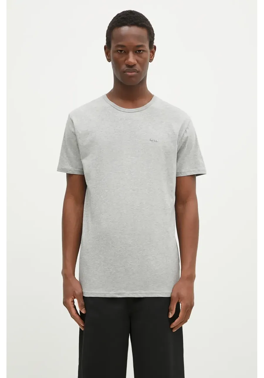 obrazek 1 Paul Smith t-shirt bawełniany 3-pack męskie kolor szary melanżowy M1A-389-M3PK