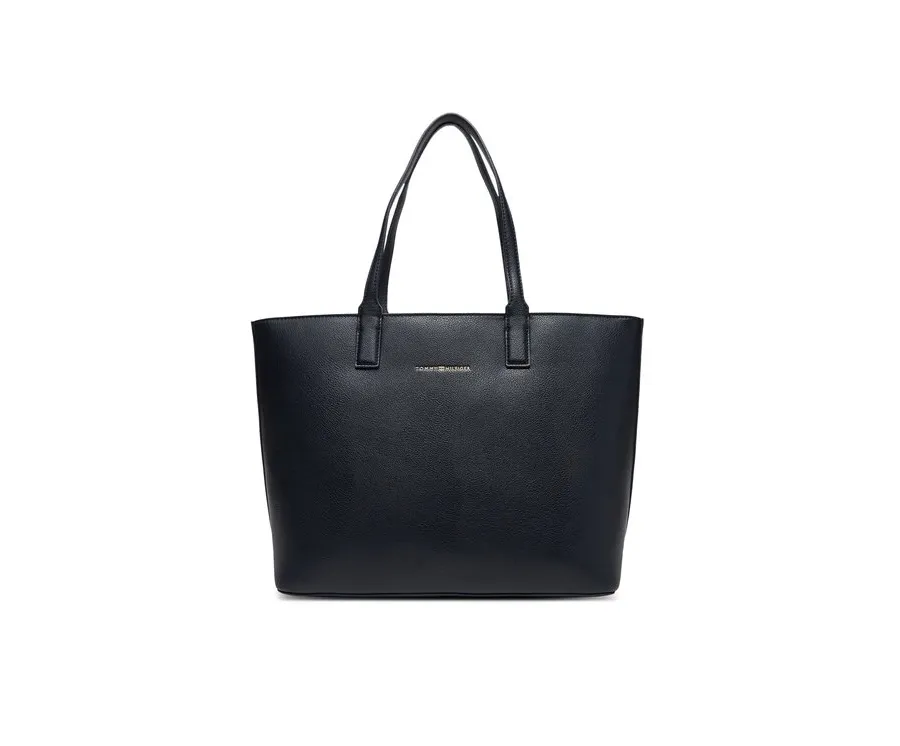 obrazek 1 Tommy Hilfiger Torebka Th Logotape Tote AW0AW17449 Granatowy