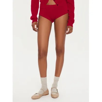 Zdjęcie Herskind Szorty materiałowe 5240969 Czerwony Slim Fit