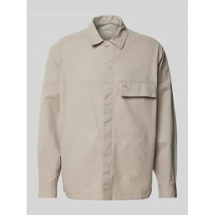 Zdjęcie Kurtka koszulowa o kroju regular fit z wyhaftowanym logo