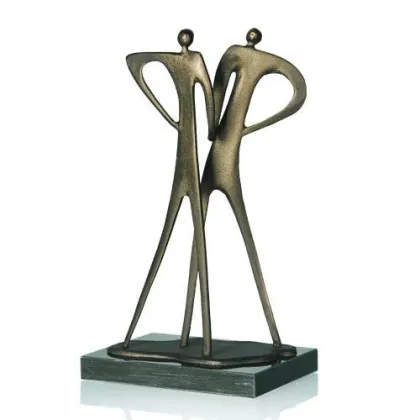 Zdjęcie Elegancka statuetka z brązu