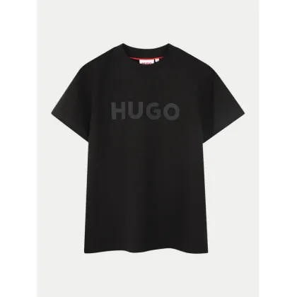 Zdjęcie HUGO T-Shirt G00333 D Czarny Regular Fit