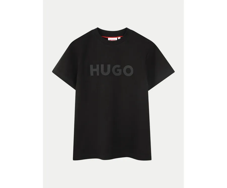 obrazek 1 HUGO T-Shirt G00333 D Czarny Regular Fit