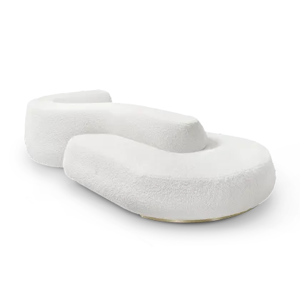 Zdjęcie Sofa o ciekawym kształcie w trzech kolorach