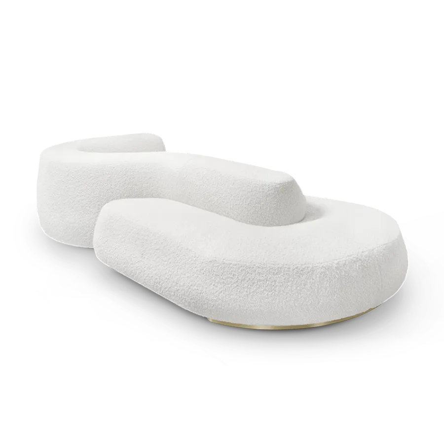 obrazek 1 Sofa o ciekawym kształcie w trzech kolorach