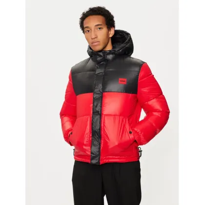 Zdjęcie HUGO Kurtka zimowa Baro2441 50525210 Czerwony Slim Fit