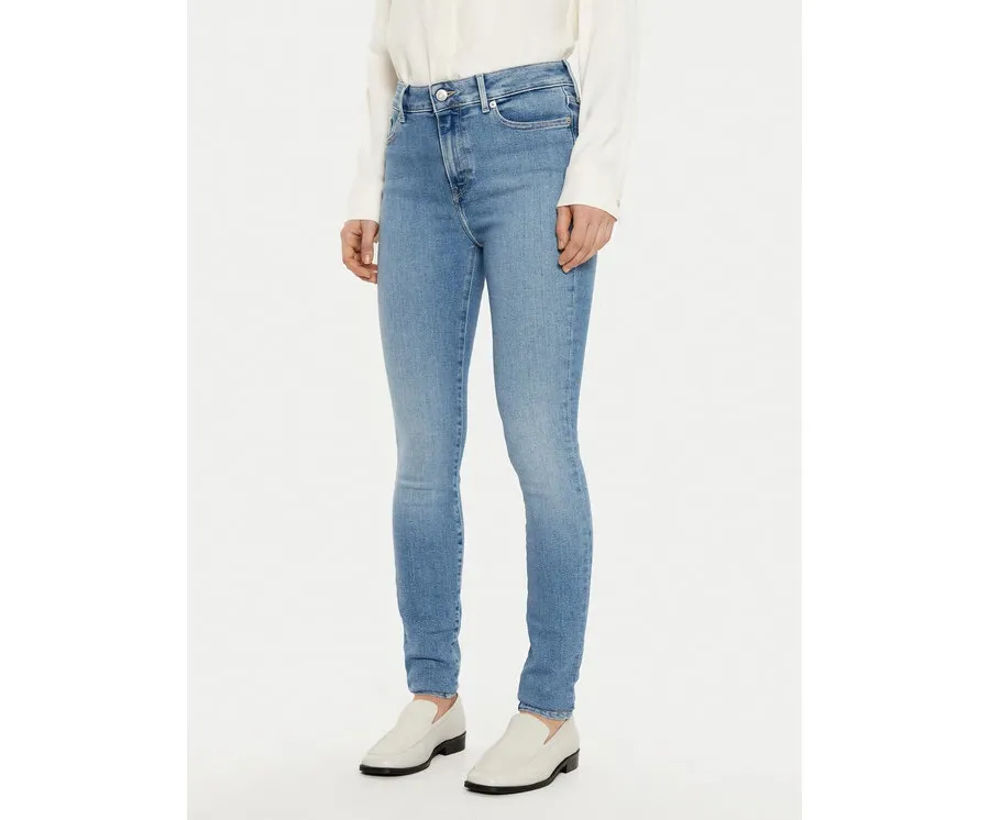 obrazek 1 Tommy Hilfiger Jeansy Harlem WW0WW43716 Niebieski Skinny Fit