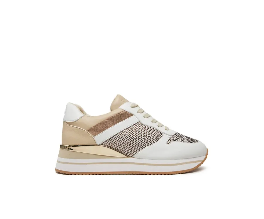 obrazek 1 TWINSET Sneakersy 242TGT18A Biały