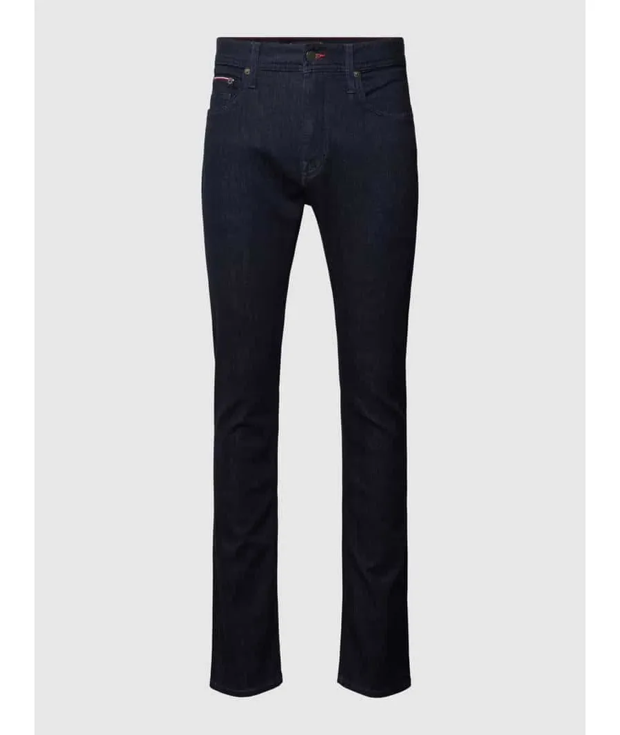 obrazek 1 Tommy Hilfiger Jeansy Bleecker MW0MW15600 Granatowy Slim Fit