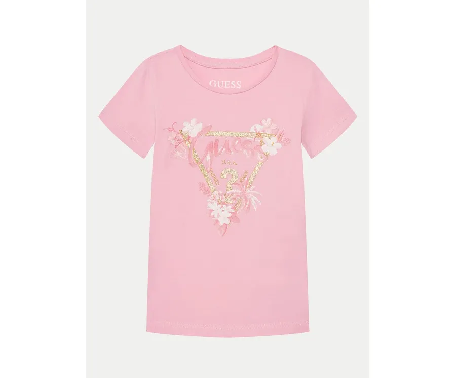 obrazek 1 Guess T-Shirt K5GI14K6YW4 Różowy Regular Fit