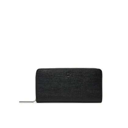 Zdjęcie Calvin Klein Duży Portfel Damski Ck Daily Large Zip Around_Tex K60K612960 Czarny