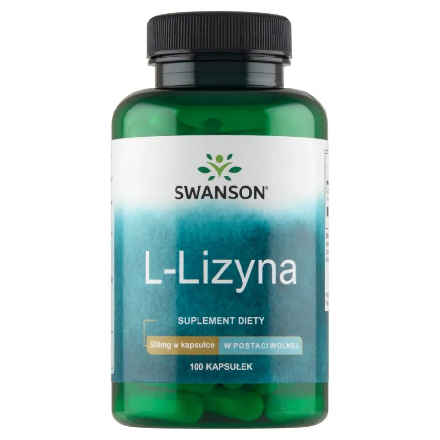 obrazek 1 Swanson L-Lizyna 500 mg Kapsułki