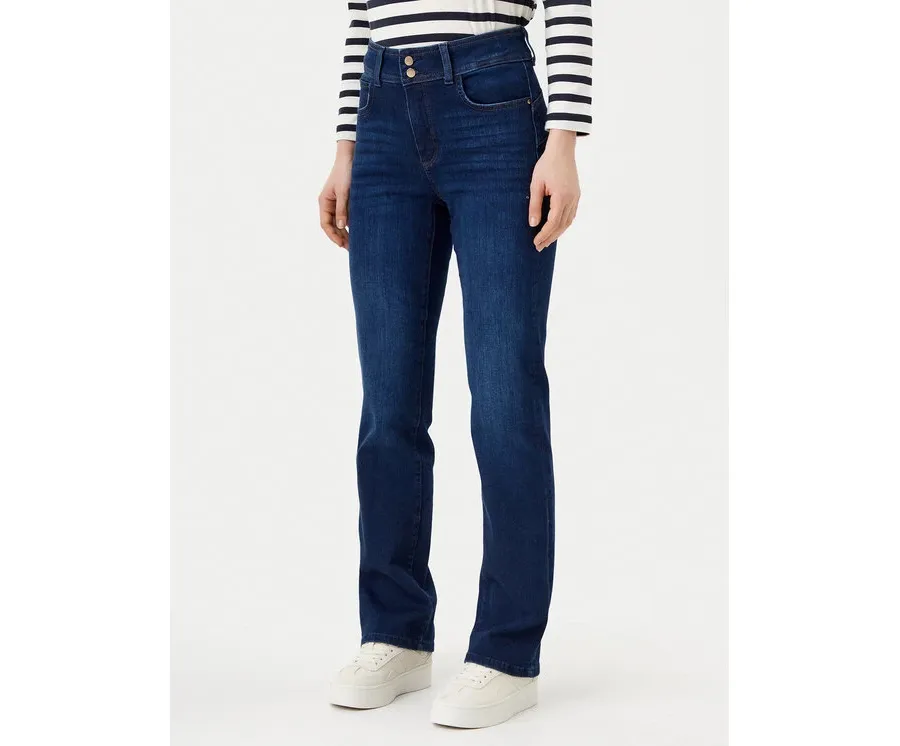 obrazek 1 Guess Jeansy W5RA0V D5L91 Granatowy Regular Fit