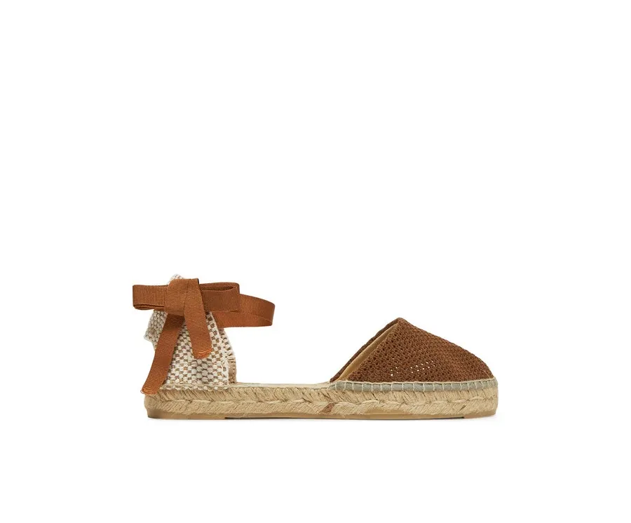 obrazek 1 Manebi Espadryle H 2.7 P0 Brązowy