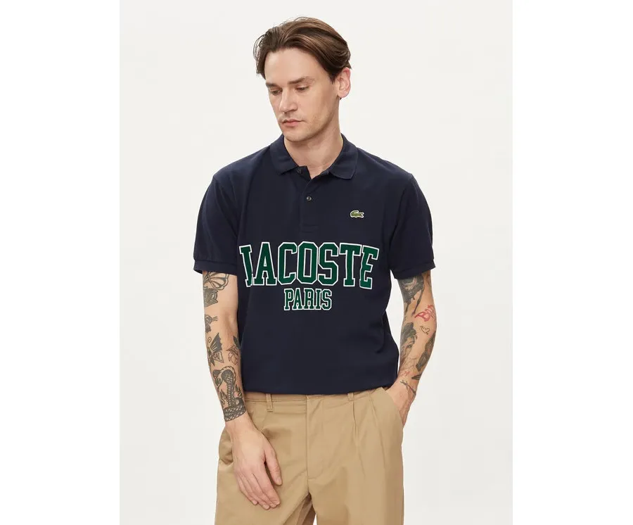 obrazek 1 Lacoste Polo PH7419 Granatowy Regular Fit