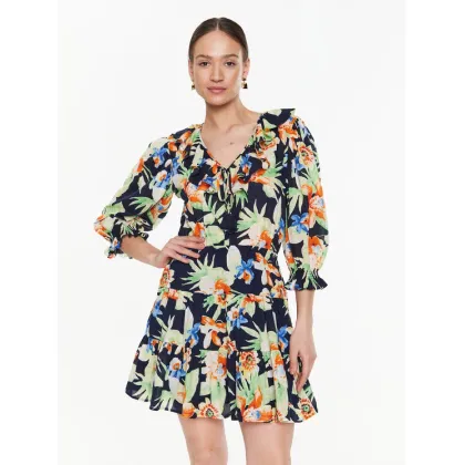 Zdjęcie Lauren Ralph Lauren Sukienka codzienna 250889366001 Kolorowy Regular Fit LAUREN RALPH LAUREN