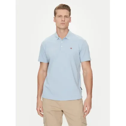 Zdjęcie Napapijri Polo Ealis NP0A4H8B Błękitny Regular Fit