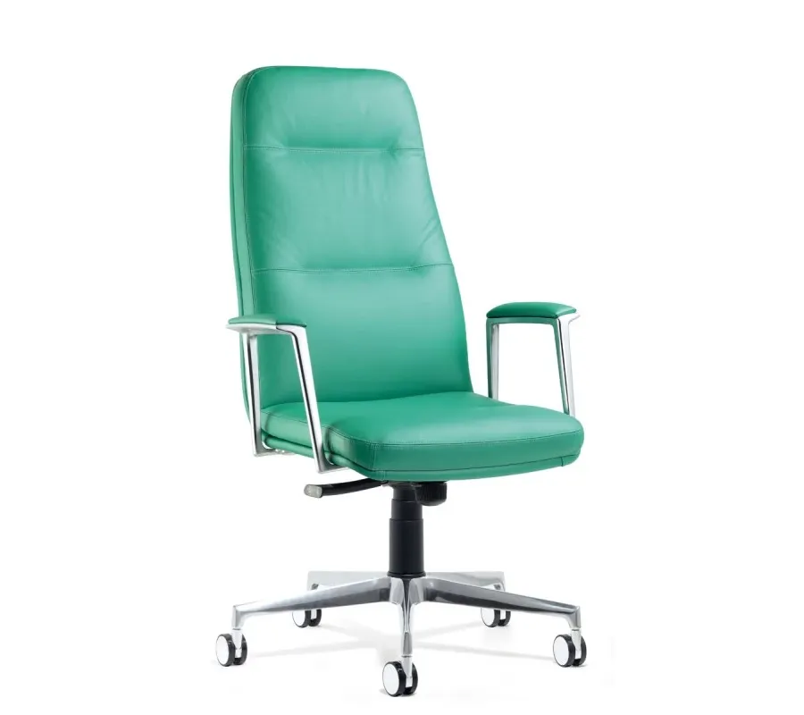picture 1 Edinburgh leather office and office armchair
