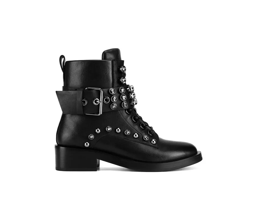 obrazek 1 Eva Minge Botki ASMA-5266A-12A Czarny