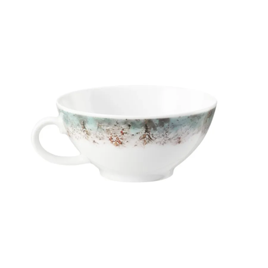 obrazek 2 Porcelanowa mała filiżanka do herbaty o nowoczesnym zdobieniu - Seltmann Weiden
