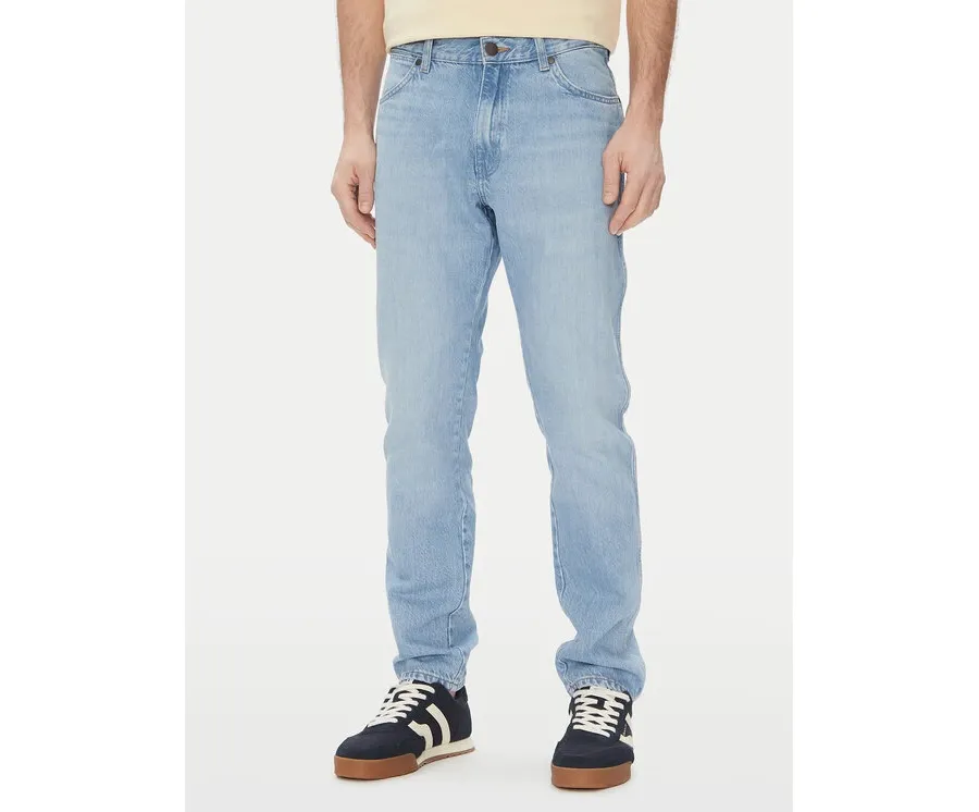 obrazek 1 Wrangler Jeansy River 112362465 Niebieski Tapered Fit