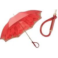 Picture Beautiful, stylish red women's umbrella - Pasotti