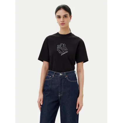 Zdjęcie Karl Lagerfeld Jeans T-Shirt A2W17077 Czarny Regular Fit