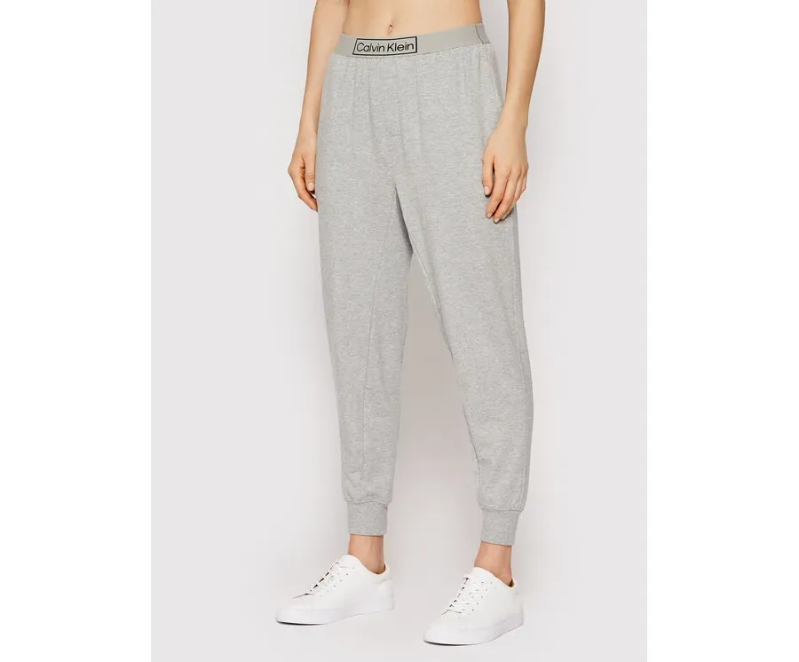 obrazek 1 Calvin Klein Underwear Spodnie piżamowe 000QS6802E Szary Regular Fit