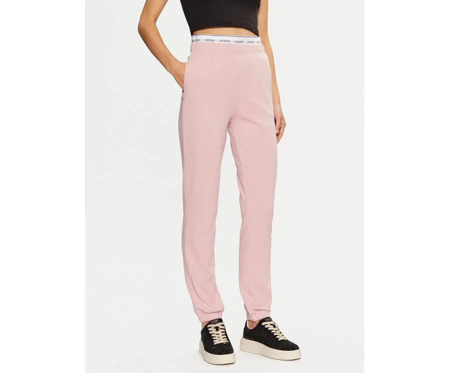 obrazek 1 Guess Spodnie dresowe O5RB01 KCO31 Różowy Regular Fit