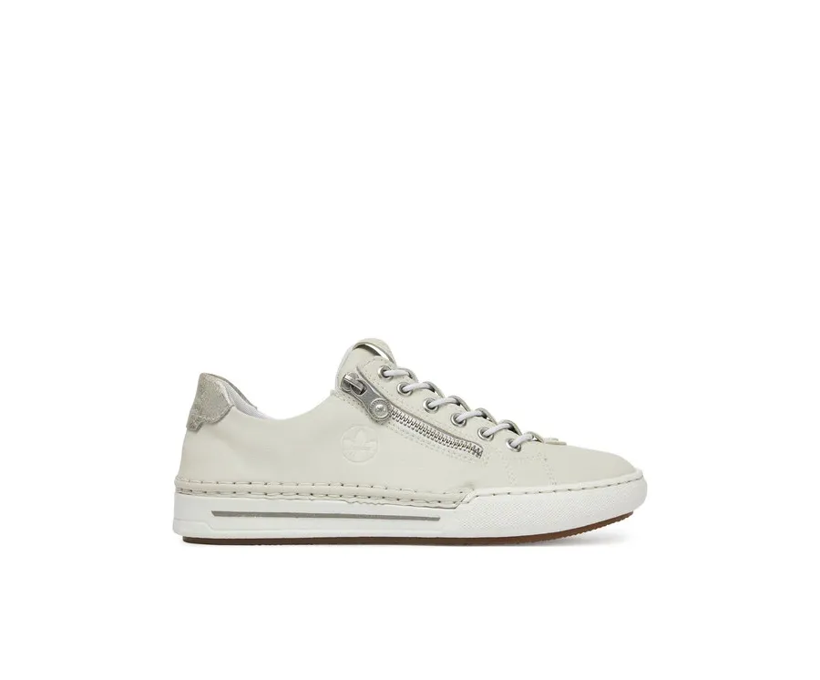 obrazek 1 Rieker Sneakersy L7250-80 Écru