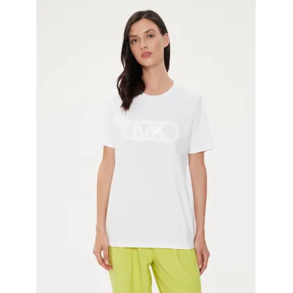 Zdjęcie MICHAEL Michael Kors T-Shirt MS451EA97J Biały Regular Fit