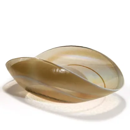 Zdjęcie Niezwykle elegancka misa ze szkła murano