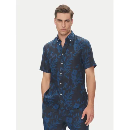Zdjęcie Tommy Hilfiger Koszula Tropical MW0MW38586 Granatowy Regular Fit