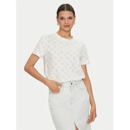 Zdjęcie Guess T-Shirt Noemie V4YI04 I3Z14 Biały Regular Fit