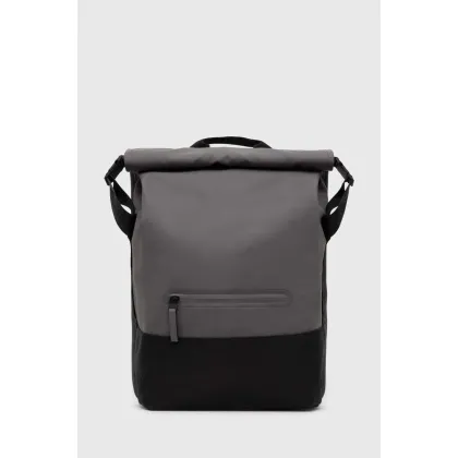Zdjęcie Rains plecak Trail Rolltop Backpack W3 kolor szary duży wzorzysty 14320.13