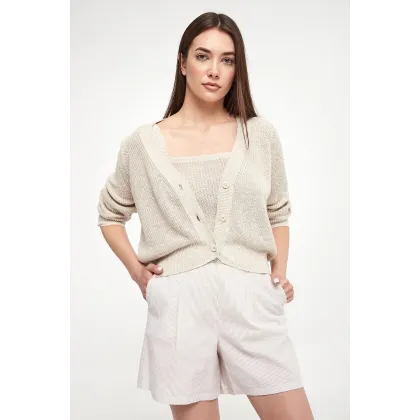 Zdjęcie Kardigan + Top Tenore damski MAX MARA LEISURE Max Mara Leisure
