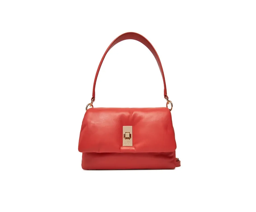 obrazek 1 Tommy Hilfiger Torebka Soft Leather Conv Crossover AW0AW17638 Beżowy