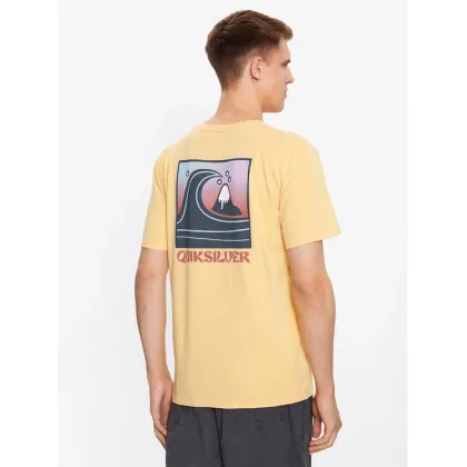 Zdjęcie Quiksilver T-Shirt Qs Bubble Stamp EQYZT07258 Żółty Regular Fit